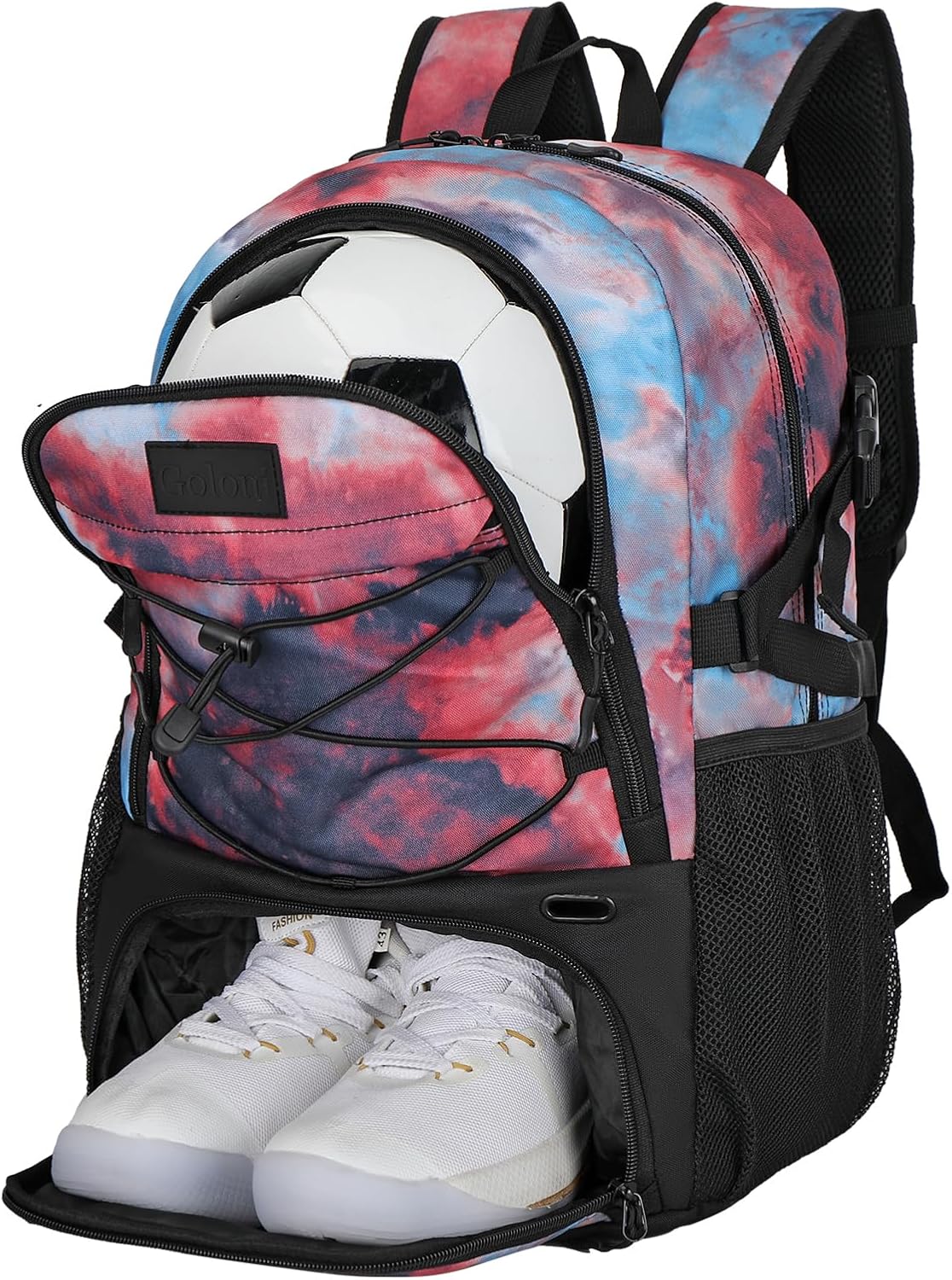 Durable Soccer Backpack with Ball and Shoe Compartments