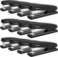 25-Sheet Office Desk Stapler 12-Pack - Non-Slip, 1000 Staples