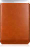Real Leather Laptop Sleeve 13 in - Slim Wool-Lined Sleeve