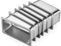 6 Pack 1/3 Size 6in Deep Stainless Steel Hotel Pans - Heavy Duty