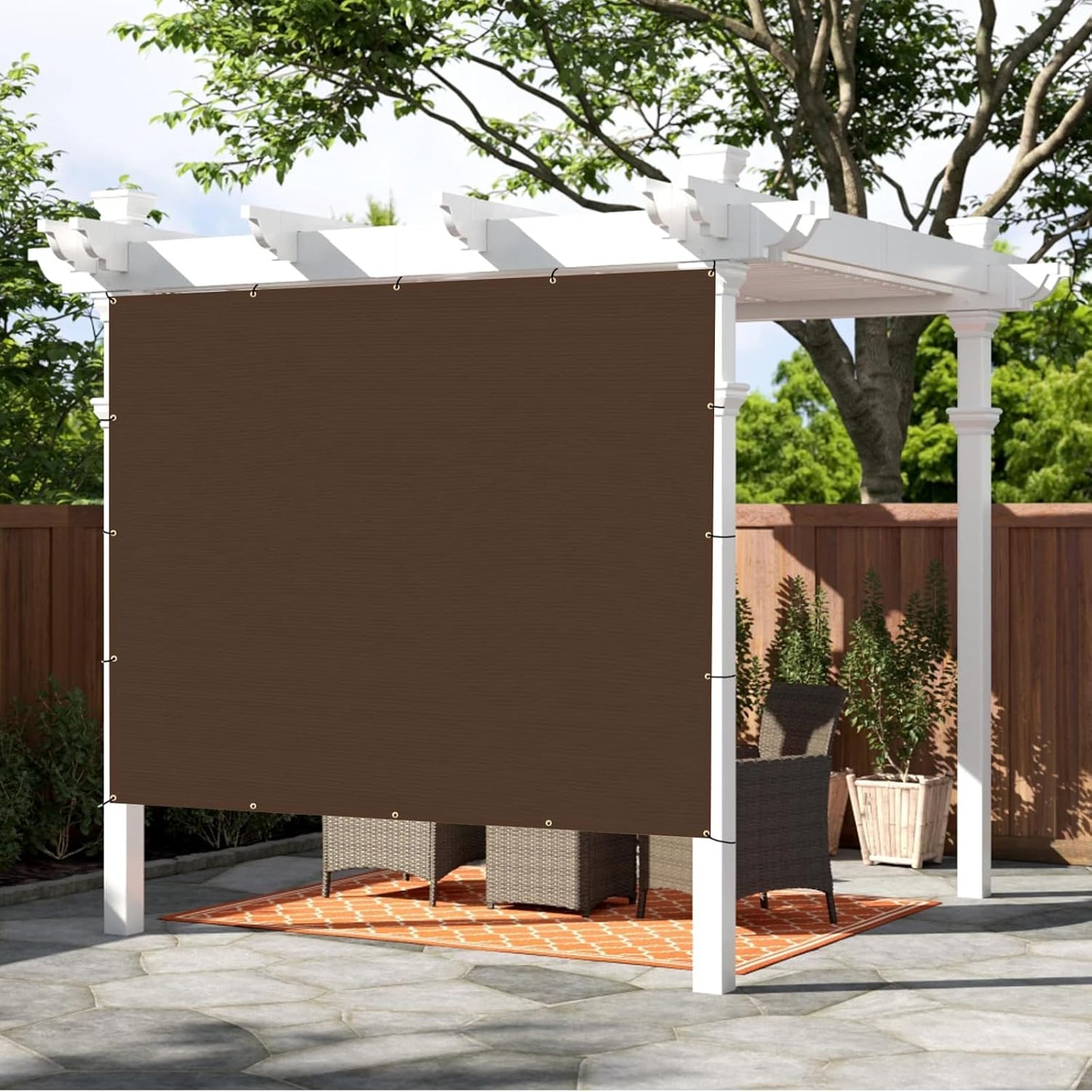 Custom Size 14x16 FT Shade Cloth for Outdoor Sun Protection