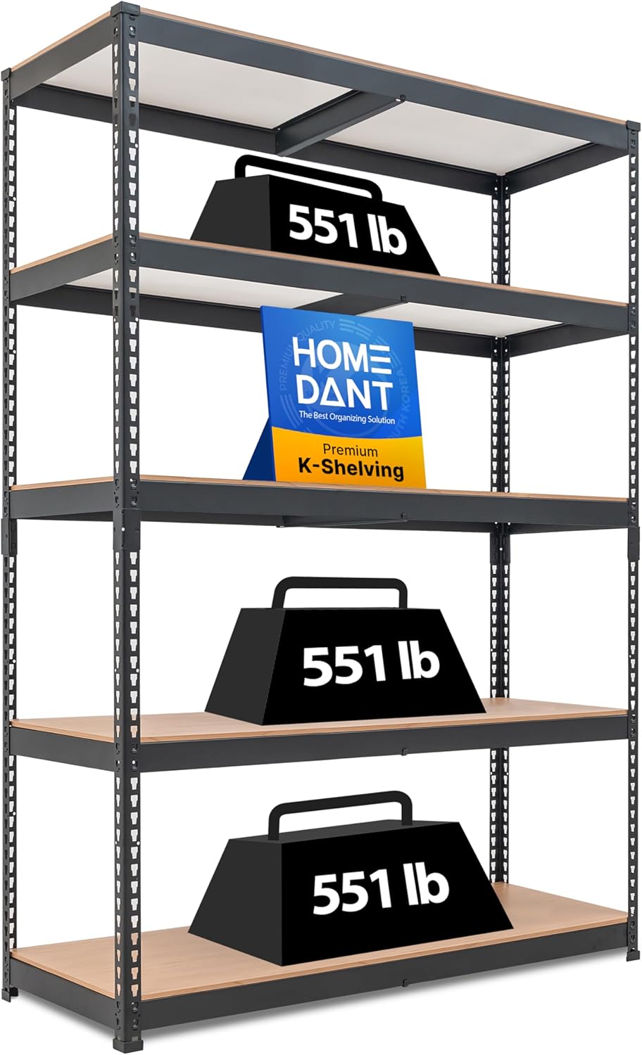 Heavy Duty Garage Shelving Unit for Organizing Your Space