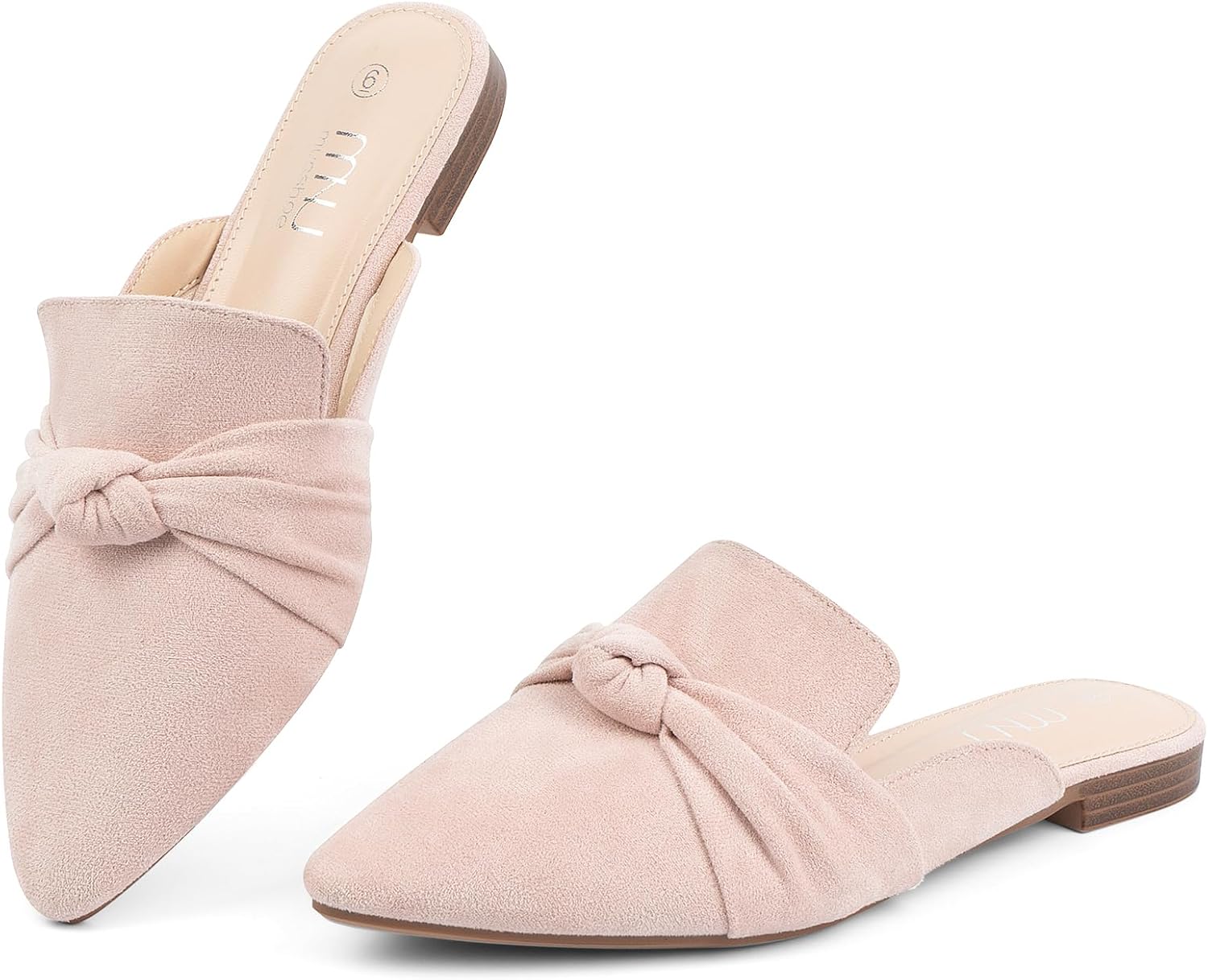 MUSSHOE Mules for Women: Comfortable Slip-On Flats with Style