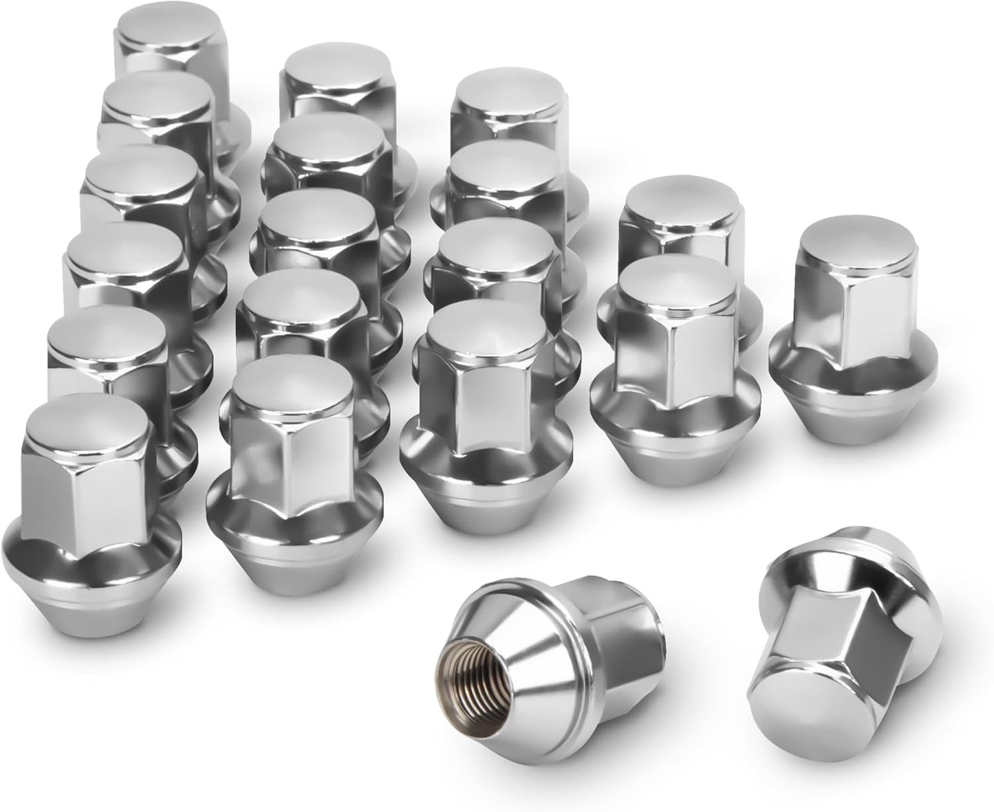 Dynofit 14x1.5 Factory Lug Nuts for Mustang Edge - 20pcs