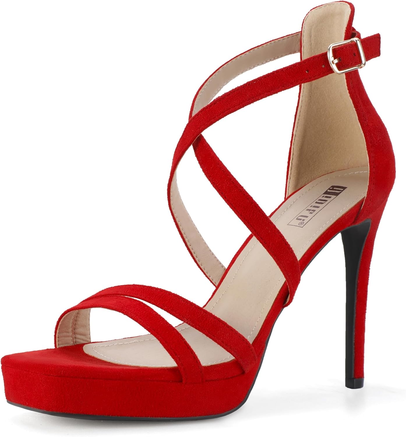 IDIFU Platform High Heels for Women - Stylish Strappy Sandals