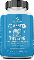 Ancestral Supplements Grass Fed Ovine Thymus 3000mg - Immune Support