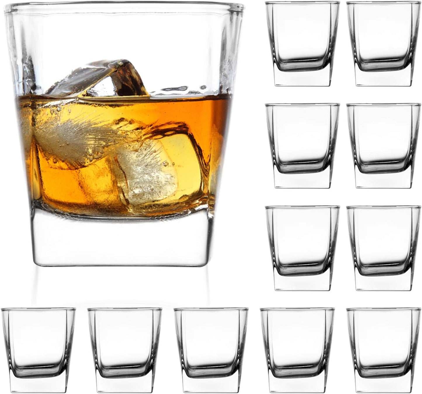 Premium 8 oz Whiskey Glasses Set