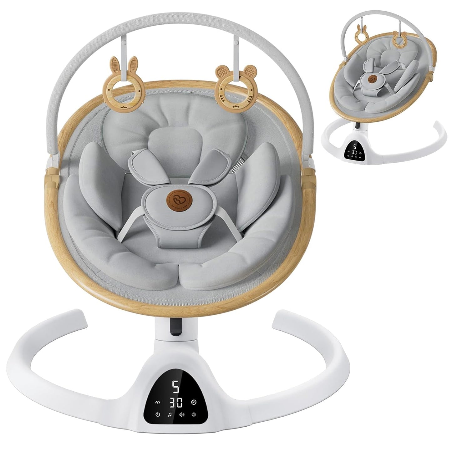 Fasonbaby Bluetooth Infant Swing - Portable & Versatile