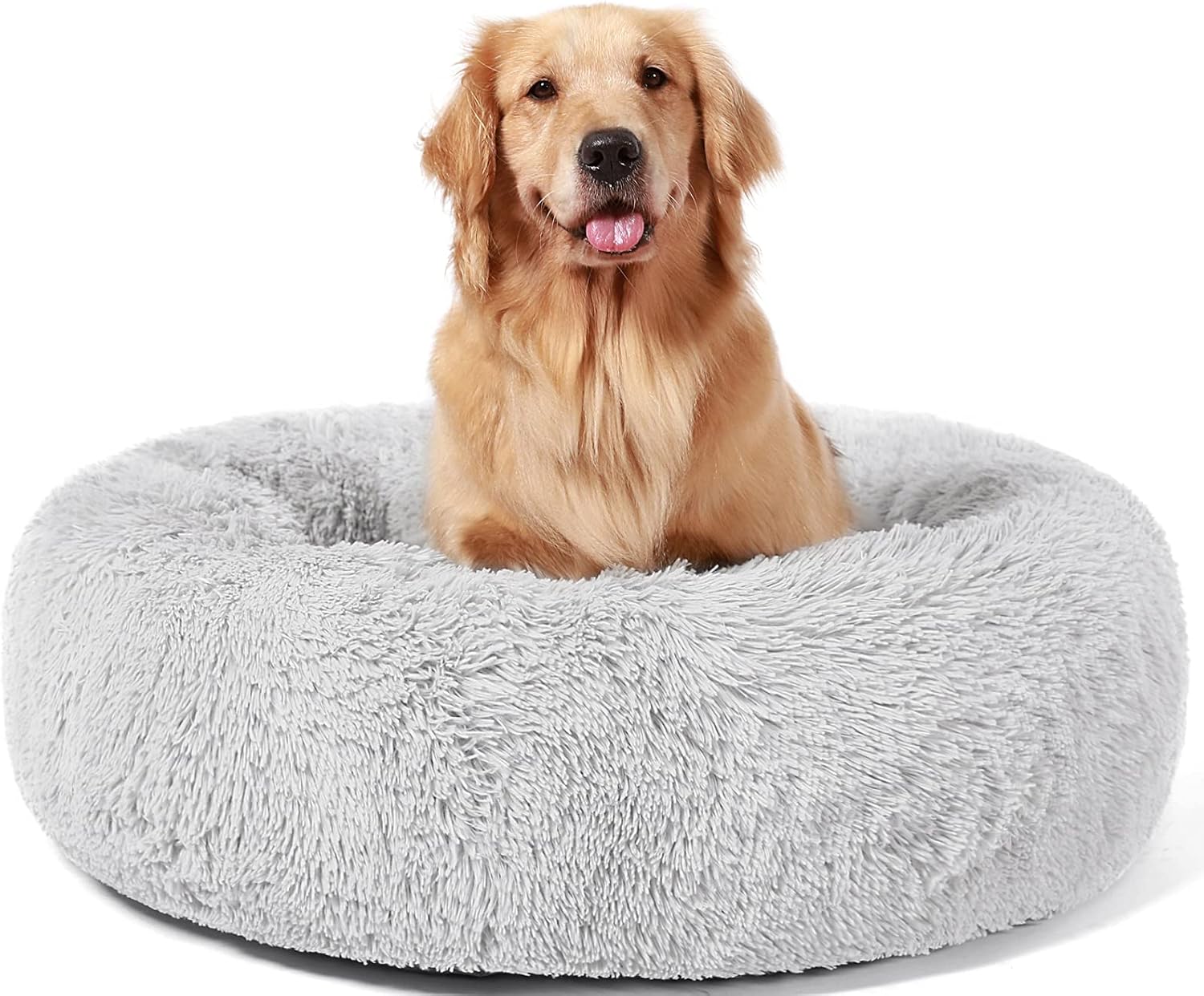 Hachikitty Calming Donut Cuddler for Large Dogs, 36in Bed