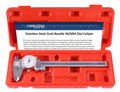 Dial Caliper 0-6 in / 0-150 mm Dual Needle Precision