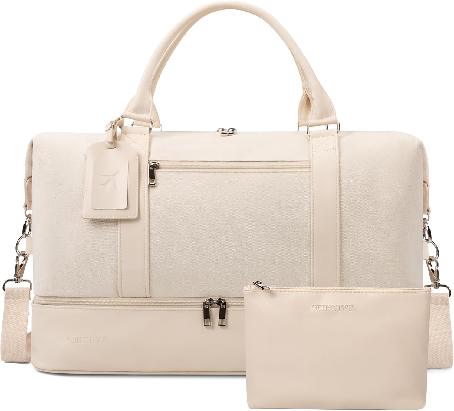 Oeihuivt Weekender Bags for Women - Stylish 21 Inch Travel Duffel