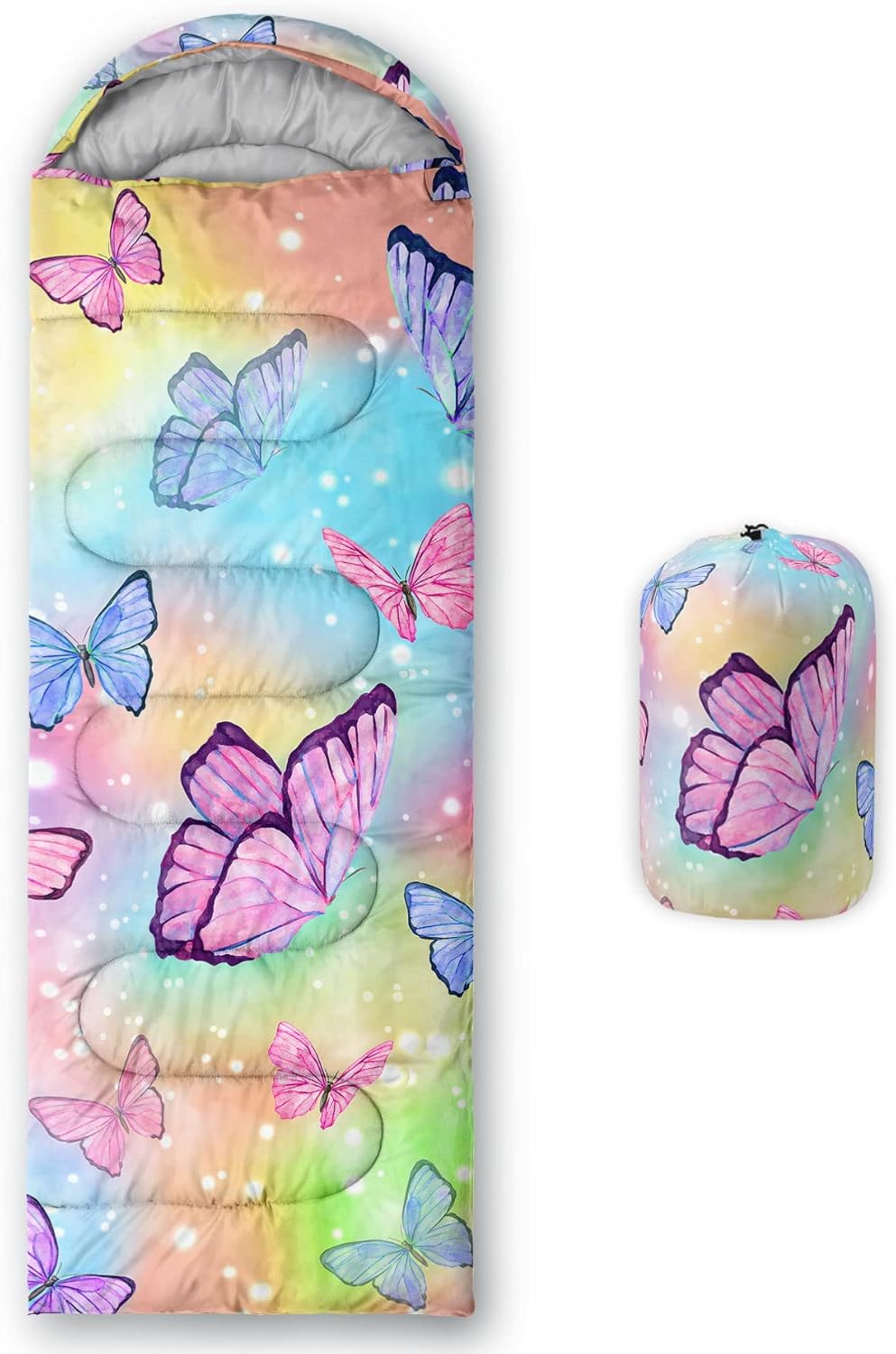 Kids Sleeping Bag for Boys Girls - Lightweight Warm Portable