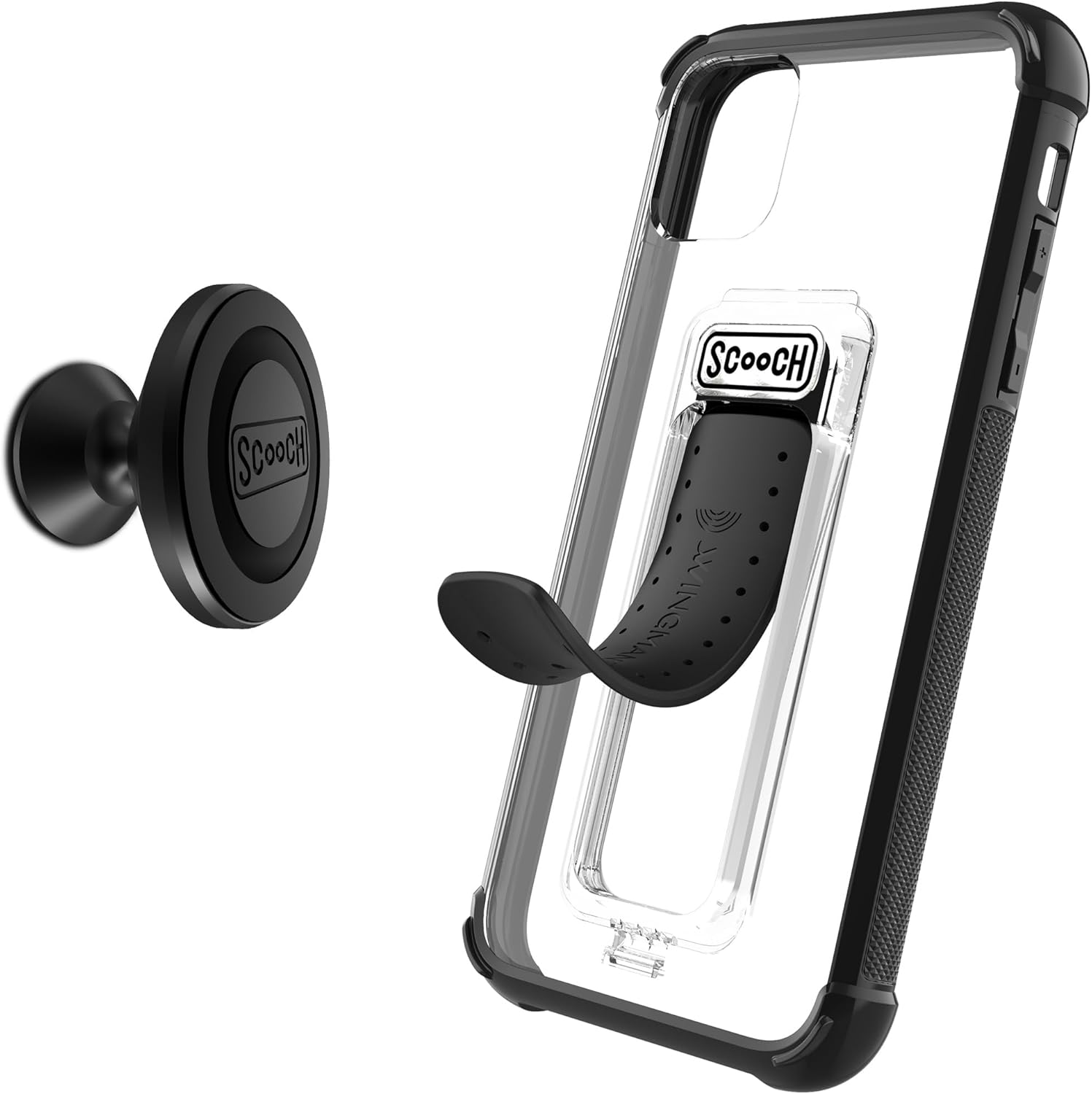 Scooch Wingman Kickstand Case for iPhone 11 Pro Max with Protection