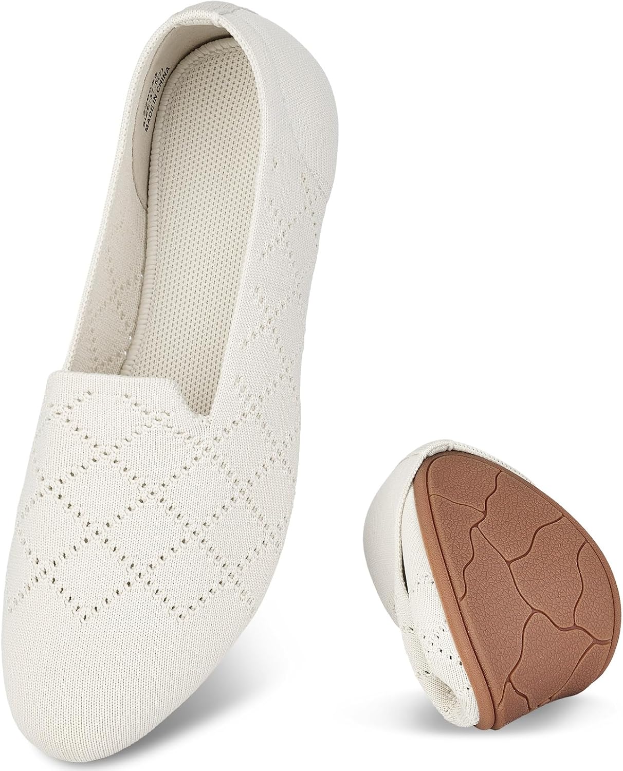 Puxowe Flats for Women: Comfortable Round Toe Ballet Shoes