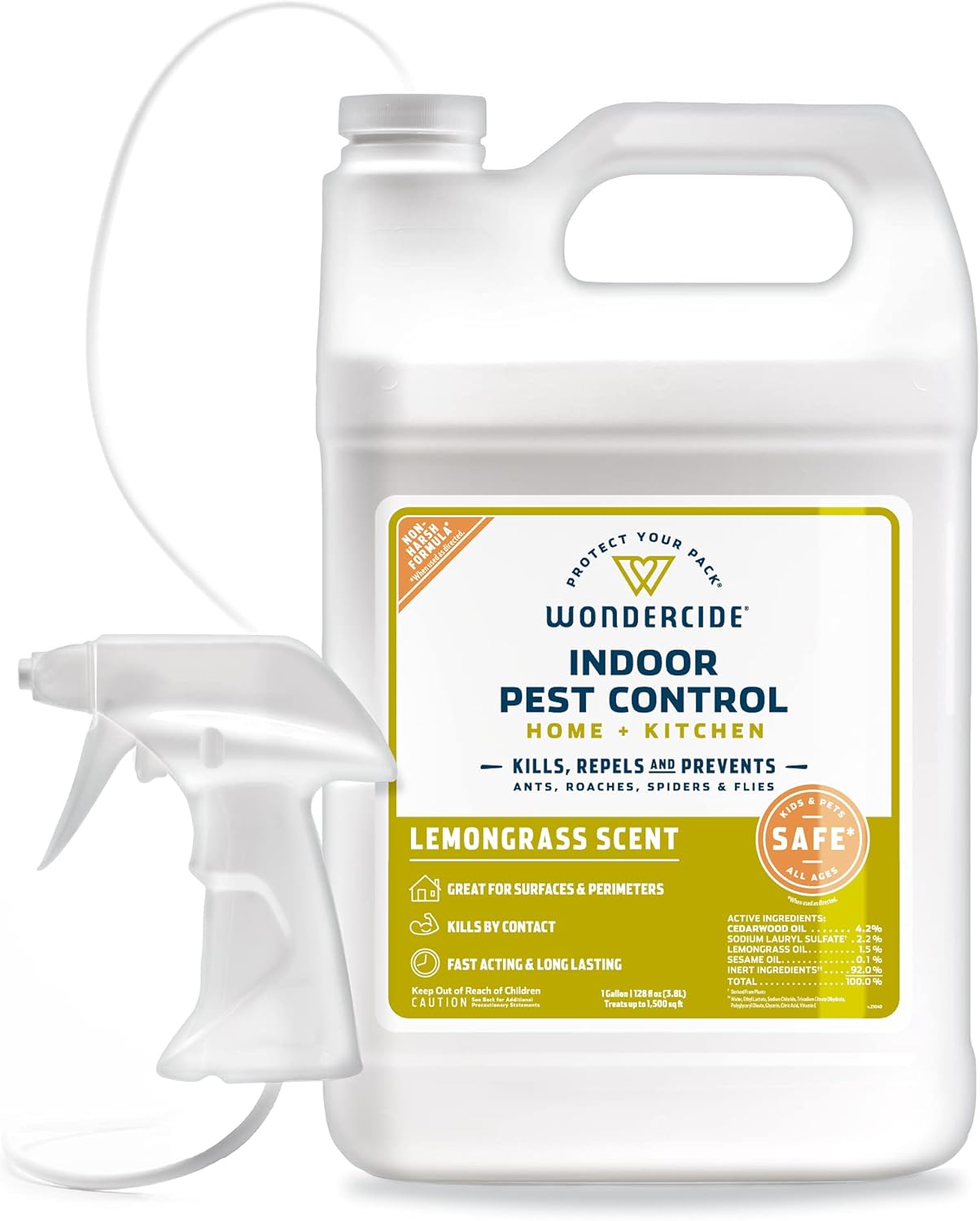 Wondercide Indoor Pest Control Spray - Natural Bug Killer