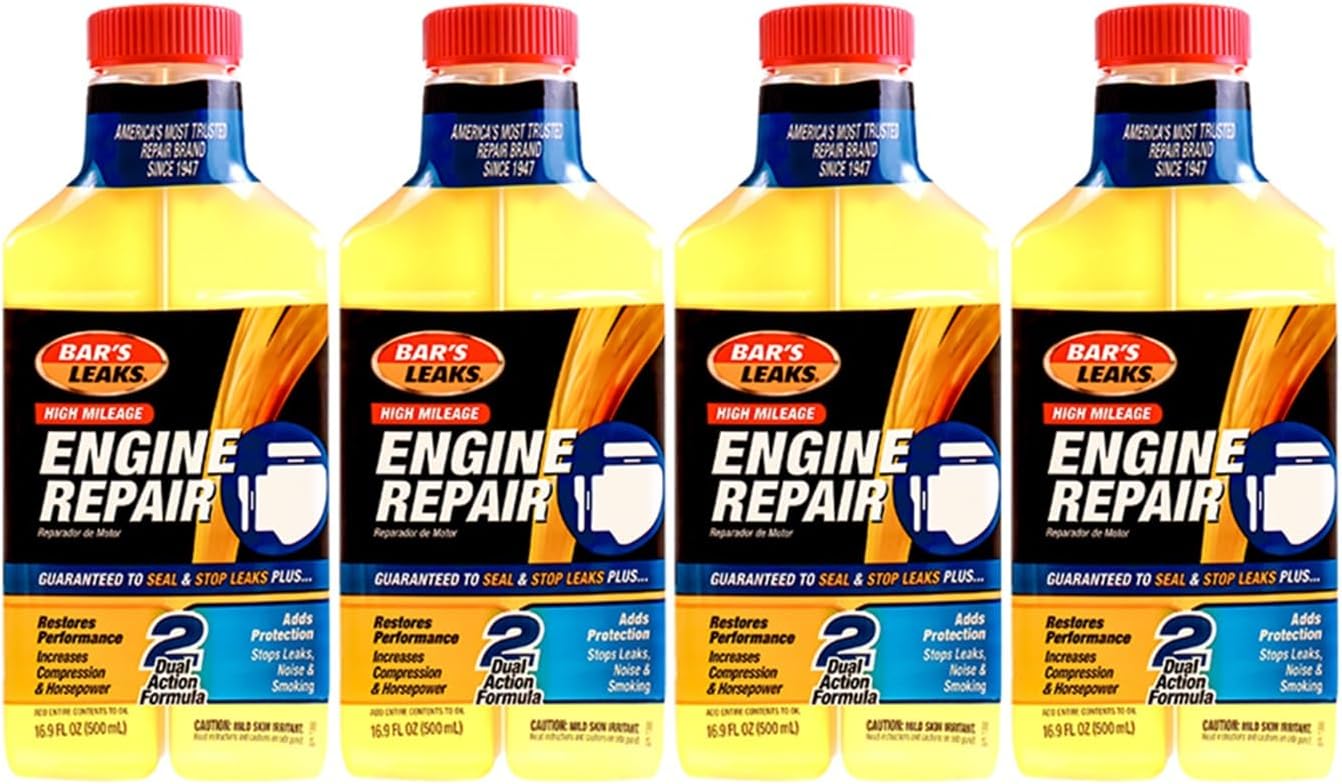 Bar's Leaks High Mileage Engine Repair-It for Performance Boost