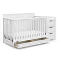 Graco Hadley 5-in-1 Convertible Crib & Changer - All-in-One Nursery