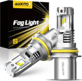 AUXITO 9007 Bulbs 6500K Cool White - Bright HB5 Replacement