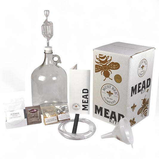 Complete Mead Making Kit for Honey Wine Brewing at Home