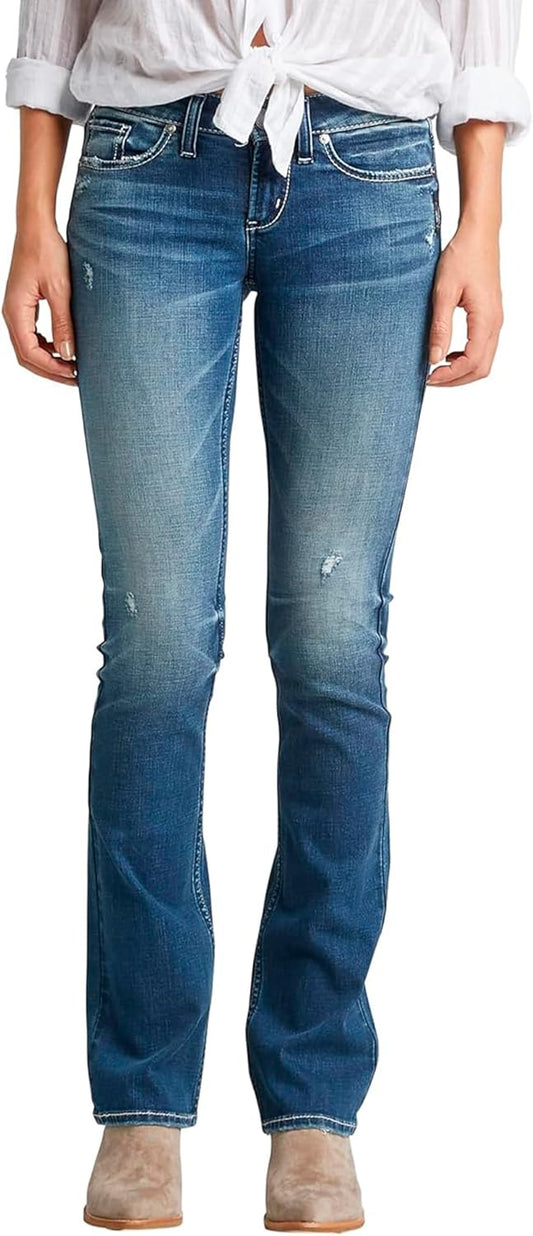 Silver Jeans Co. Women's Tuesday Low Rise Slim Bootcut Jeans Review