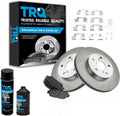 TRQ Front Brake Pad & Rotor Kit for Lexus ES300 & Toyota Avalon