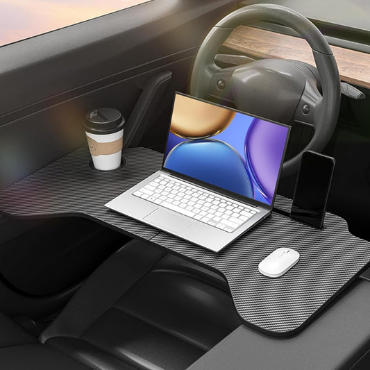 Carbon Fiber Car Tray | Multi-Use Laptop Desk
