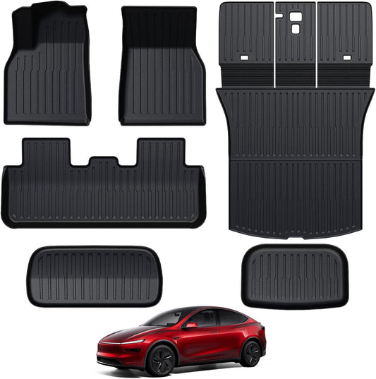 Custom Fit Floor Mats for 2025 2026 Tesla Model Y Juniper