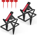 Mole Traps Black Galvanized Steel Scissor Trap - Reusable 2 Pack