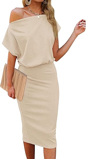 Stylish Off The Shoulder Midi Dress for Every Occasion