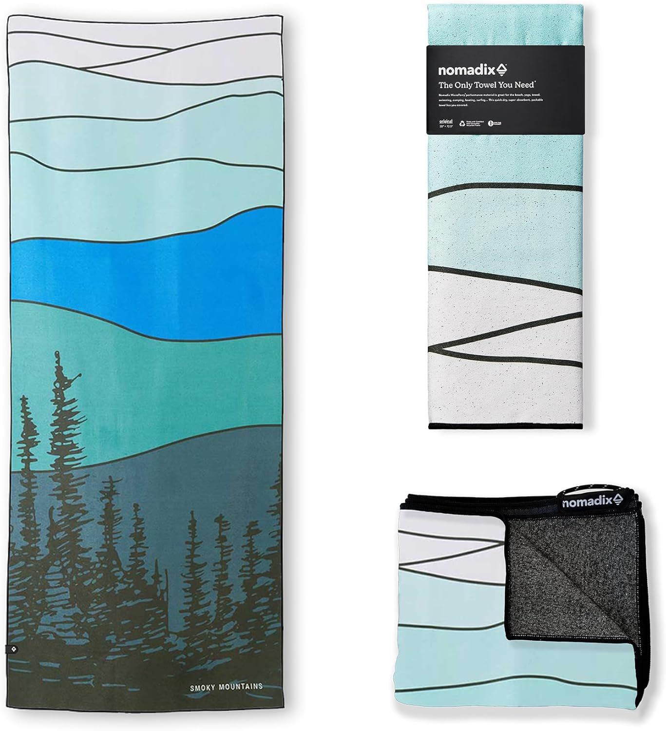 Nomadix Original Towel - Super Absorbent & Sand Resistant