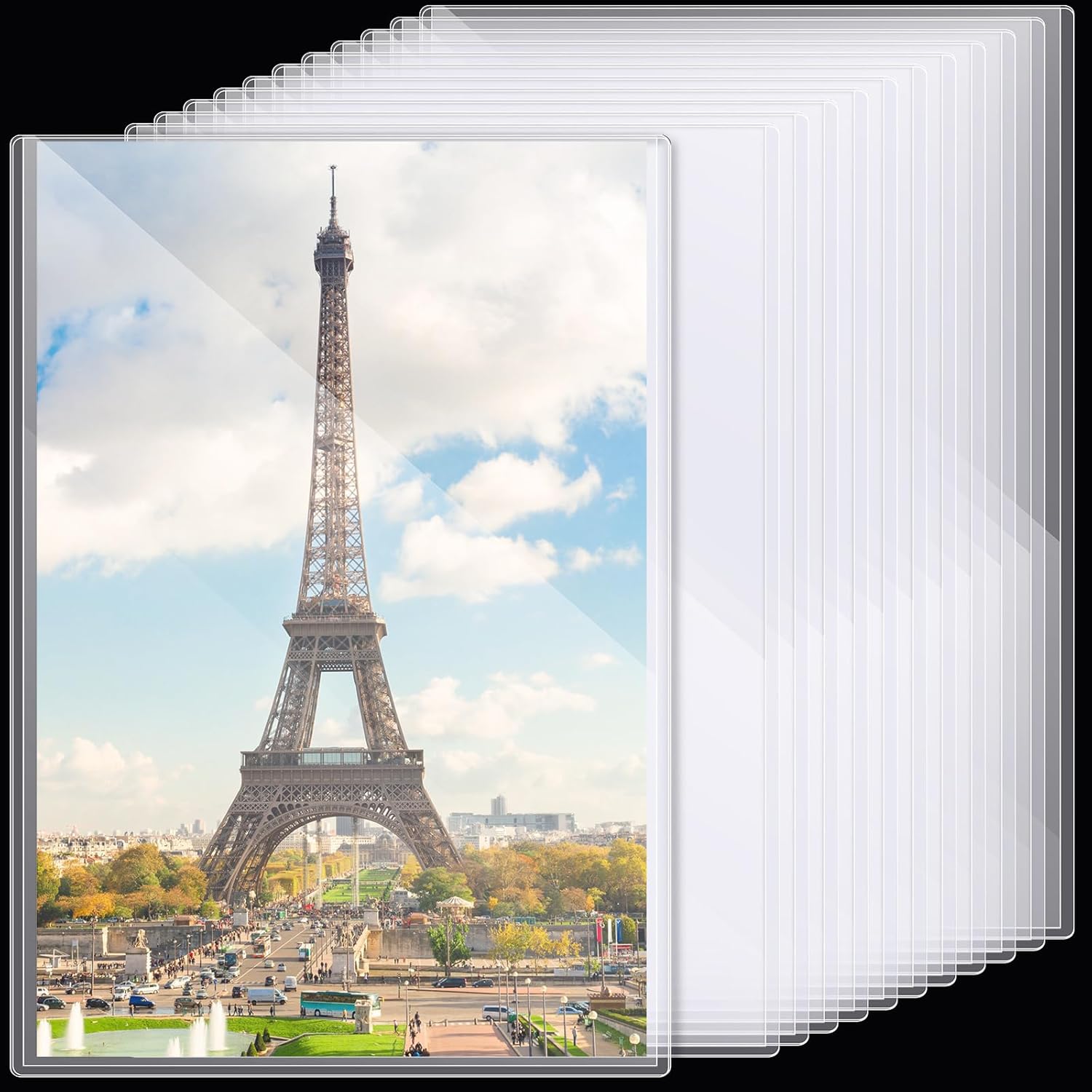 Henoyso 12 Pcs Poster Protector Sleeve for 24 x 36 Inch Prints