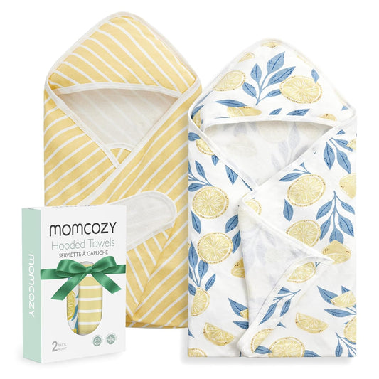 Ultra Soft Baby Hooded Towels - 2 Pack Set