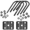 U Bolt Kit for 3in Round Trailer Axle 5,200-7,000 lb - Heavy Duty