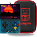 Miyoo Mini V4 Transparent Blue Handheld Console - Compact Retro Play