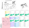 Mini Thermal Printer Paper 10 Rolls - Sticker Photo Label Paper