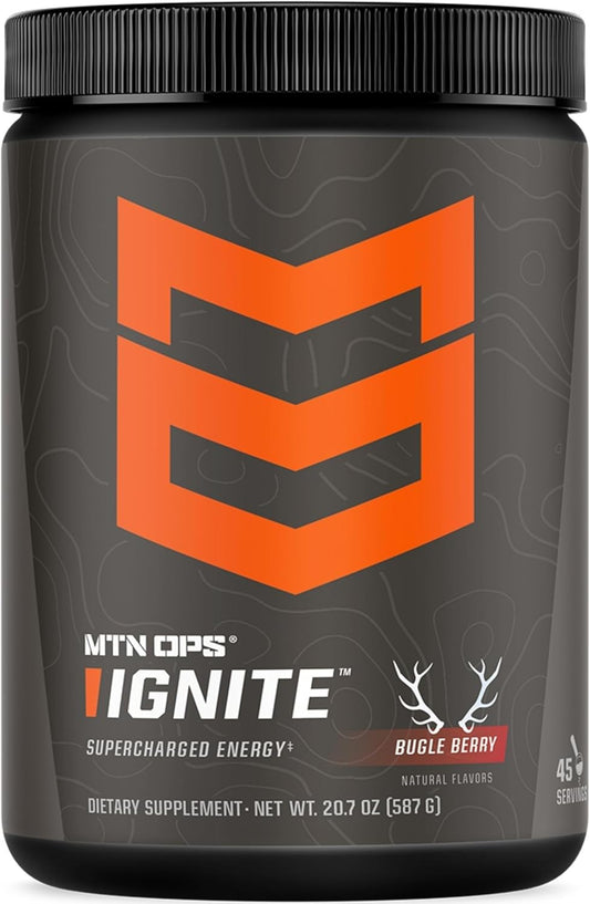 MTN OPS Ignite Energy Drink Powder for Enhanced Performance