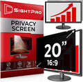 20 Inch 16:9 Computer Privacy Screen Filter for Monitor - Anti-Glare