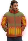 Heated Jackets for Men with Battery Pack Included - Fast Warmth