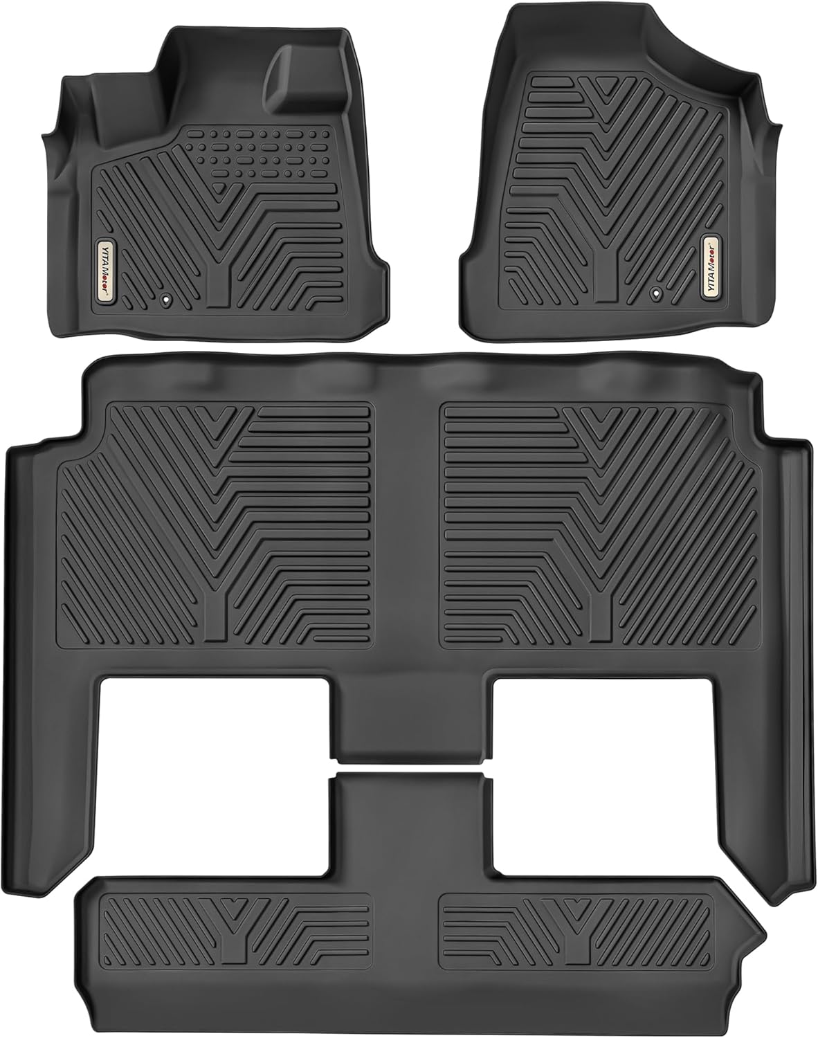 YITAMOTOR Floor Mats for 2008-2020 Grand Caravan & Town Country