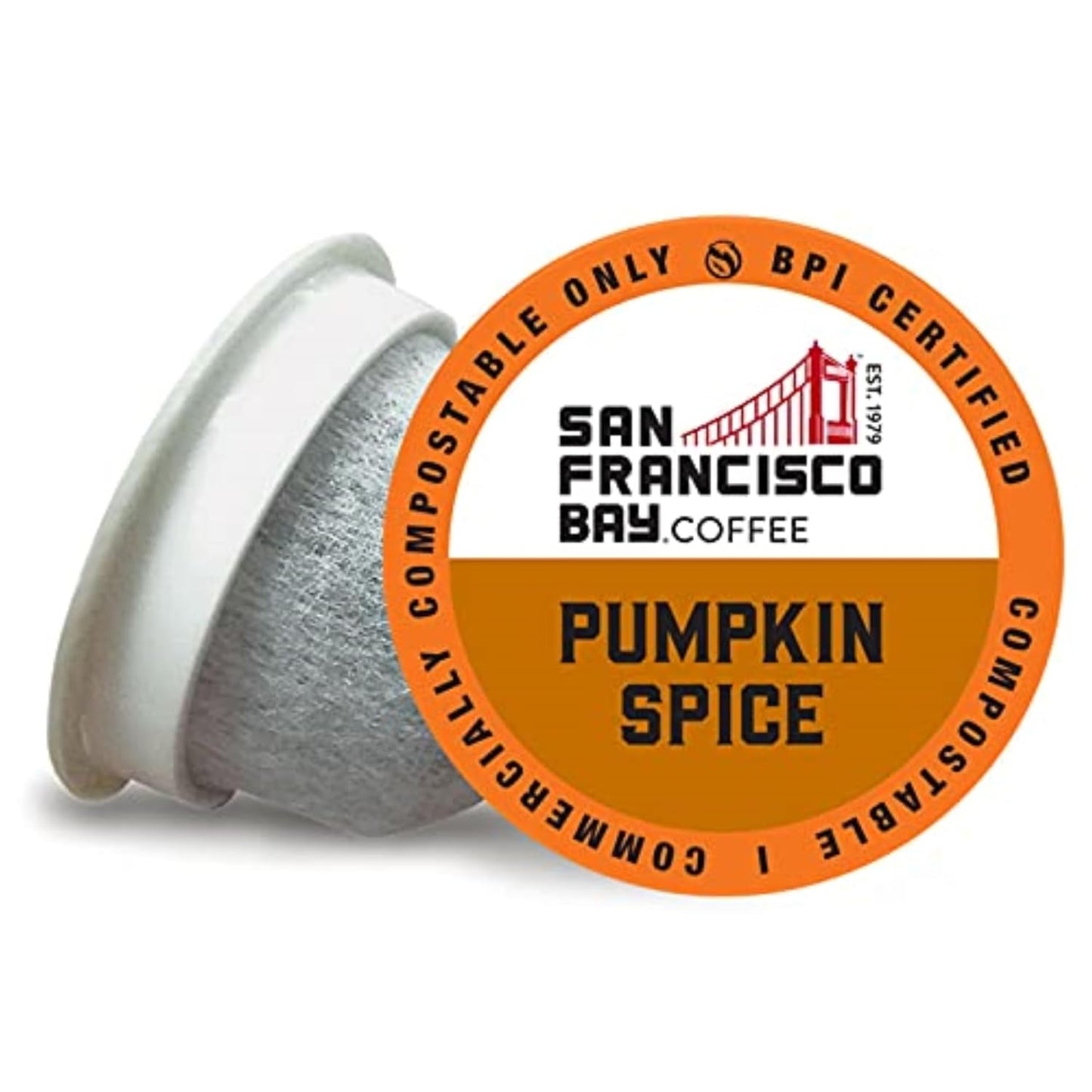 San Francisco Bay Compostable Coffee Pods - Pumpkin Spice Flavor
