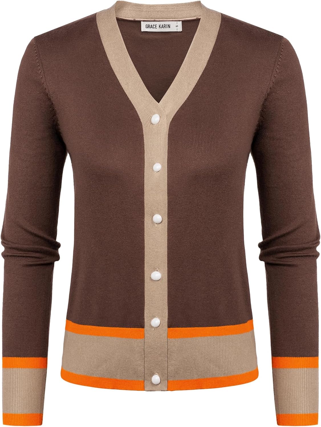 Lightweight Long Sleeve Cropped Cardigan for Fall Fashion