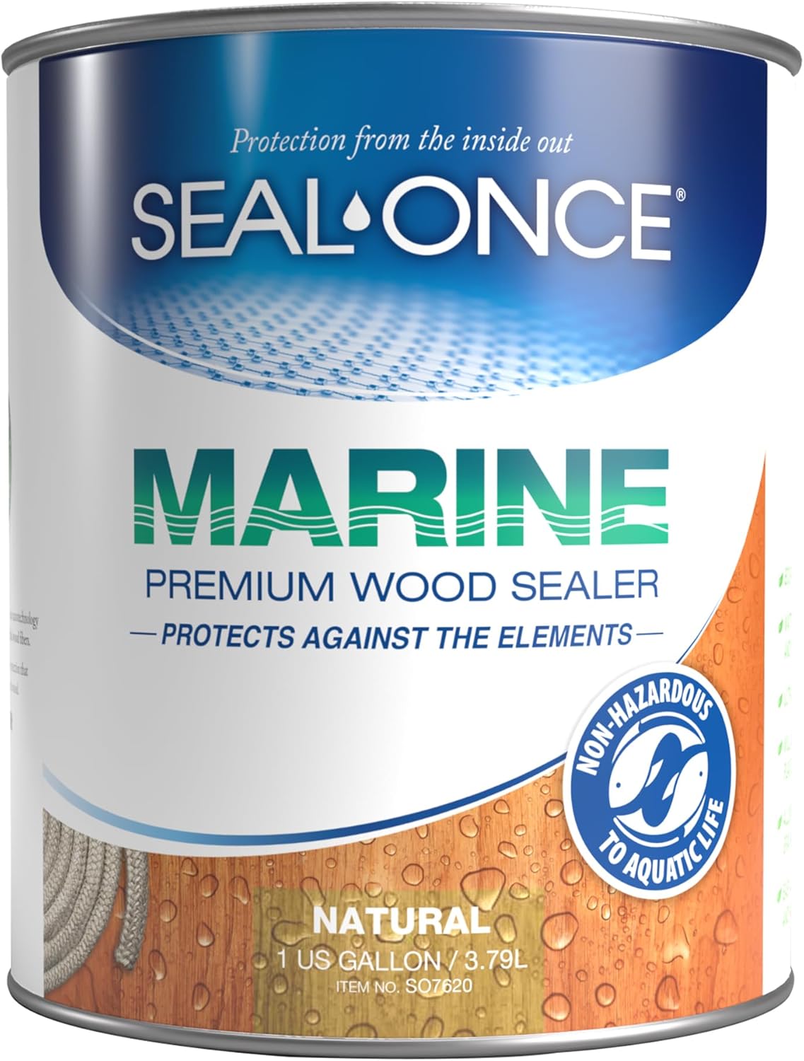 Seal-Once Marine Premium Wood Sealer for Ultimate Protection