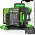 Huepar 3x360 12-Line Laser Level 3D Self-Leveling - Electric Rotating