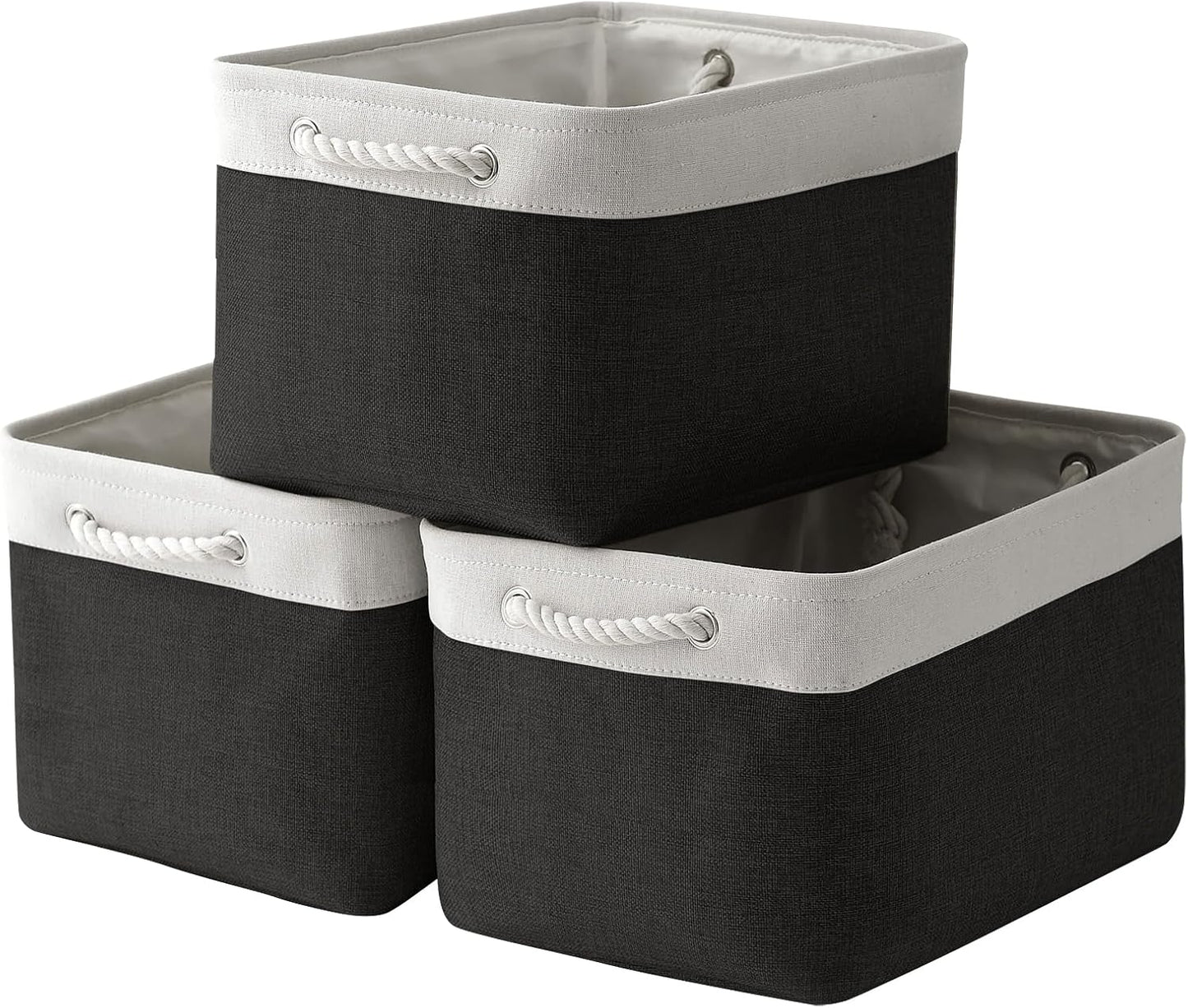 TheWarmHome Large Storage Baskets for Organizing Your Home
