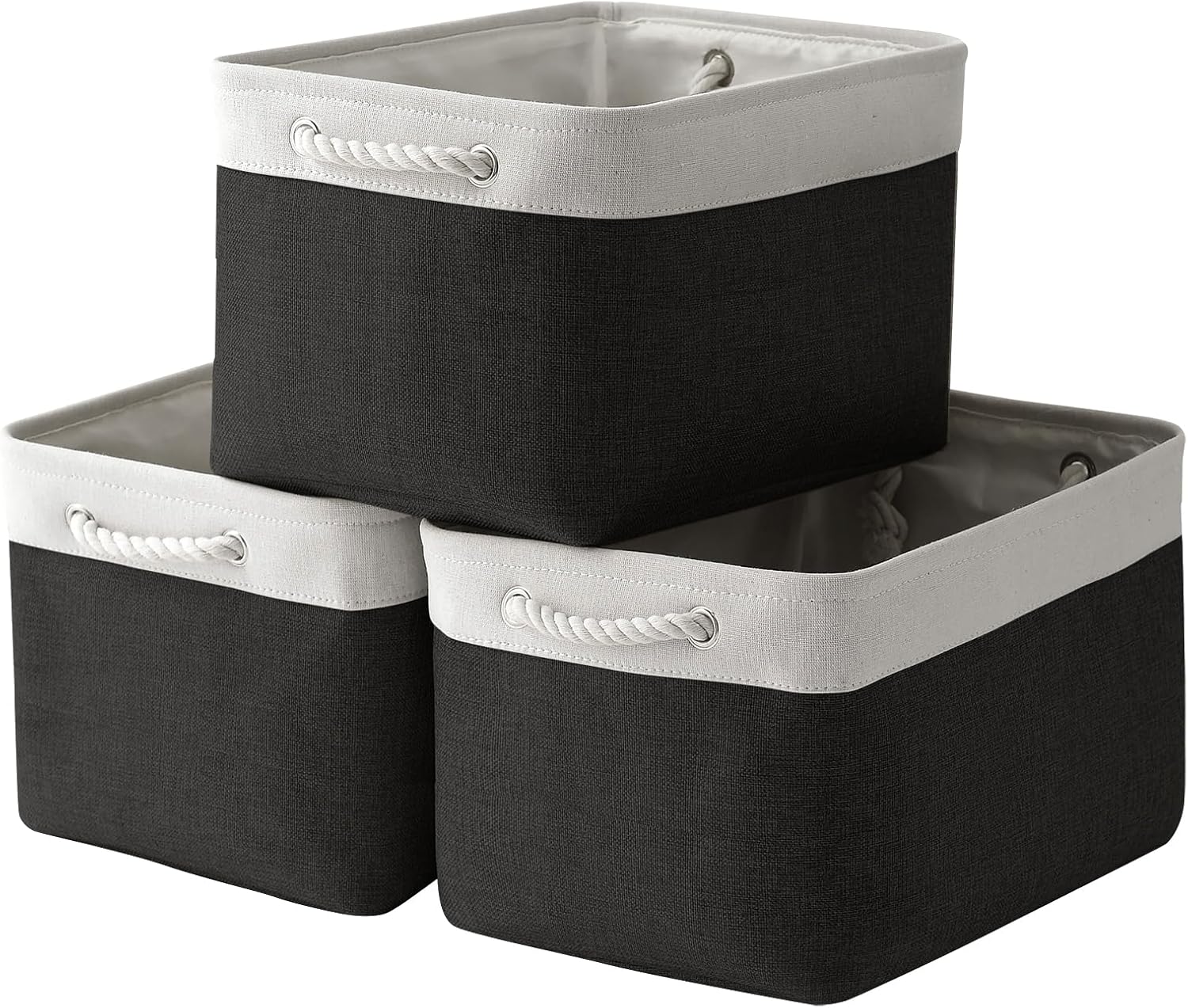TheWarmHome Large Storage Baskets for Organizing Your Home