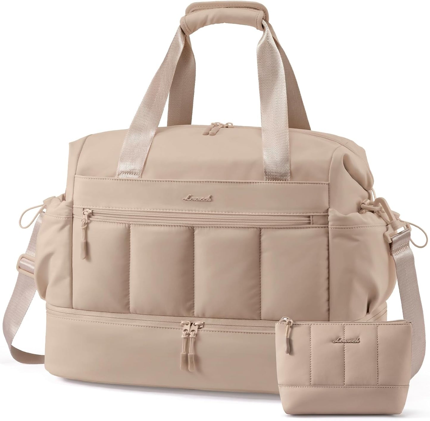 LOVEVOOK Travel Duffel Bag for Women - Stylish 47L Weekender