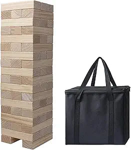 PetGirl Giant Tumble Tower Classic Block Stacking Game for All