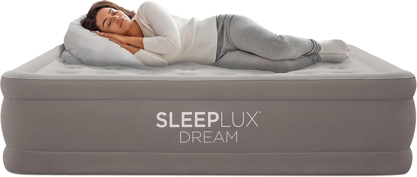 SLEEPLUX Dream Luxury Twin Air Mattress with Built-in Pump