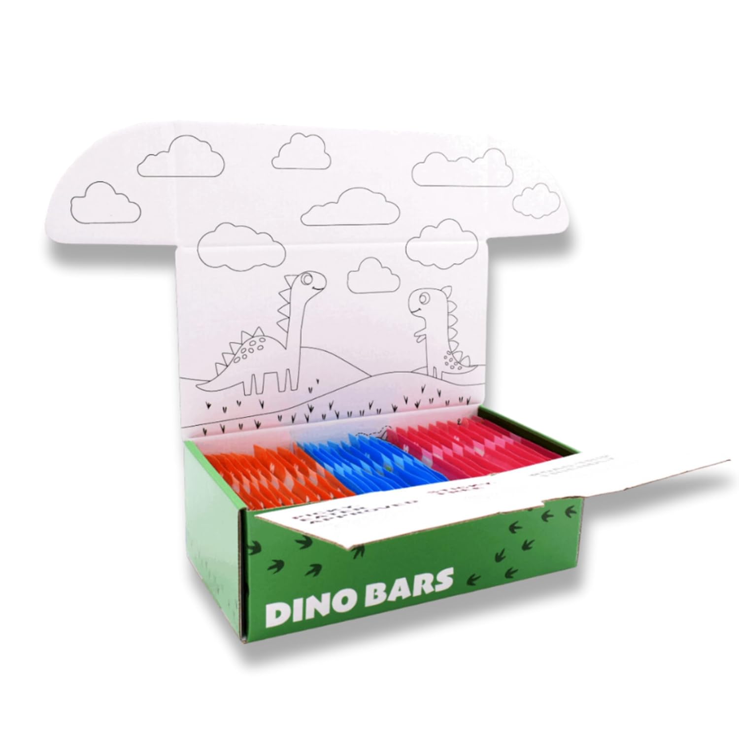 Dino Bars Organic Fruit Bars for Kids - Healthy Snack Variety Pack