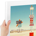 17x30 Inch White Picture Frame - Soft White 1.25 in Wide